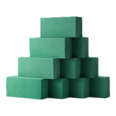 鲜花泥块花篮插花泥包花干花泥海绵吸水泡沫泥砖装饰保湿材料花束