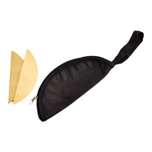 专业月牙板 演奏山东鸳鸯板 月亮板铜书板评书板乐器配件响板快板