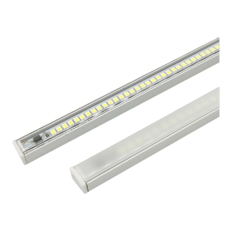 led货架长条灯24v货车磁吸式固定硬灯条12v贴片展柜吸铁磁性灯带