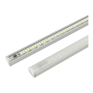 led货架长条灯24v货车磁吸式固定硬灯条12v贴片展柜吸铁磁性灯带