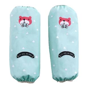 新款防水袖套女秋冬季套袖长款清洁工作厨房防脏防污可爱儿童袖头