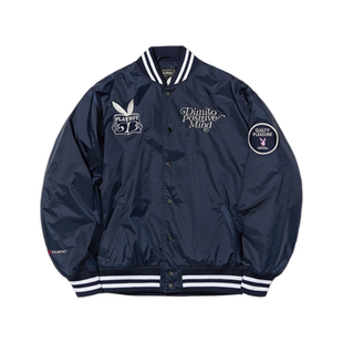 【DIMITO X PLAYBOY】联名款防风男女POLARTEC棒球服 TEAM JACKET
