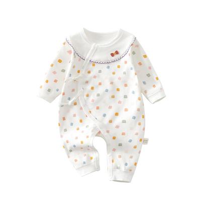 小聪熊新生儿衣服纯棉春秋连体衣