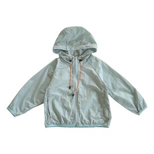 允儿妈女童2025新款防晒衣宝宝夏季防紫外线UPF50+透气速干外套潮