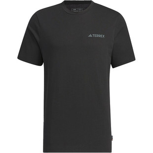 官方正品Adidas/阿迪达斯TERREX男士户外运动短袖圆领T恤IS0282