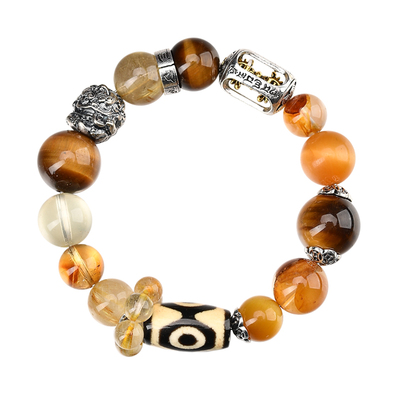 五行补土喜用土吉饰运势平衡手串