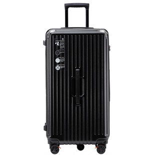 花花公子大容量深仓拉链行李箱轻便结实耐用旅行箱拉杆皮箱子男女