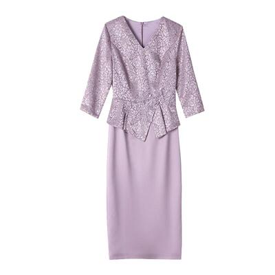 高级感高端年轻喜妈妈婚宴礼服