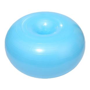 瑜伽球甜甜圈加厚防爆运动感统瘦身马甲线婴儿孕妇宝宝苹果健身球