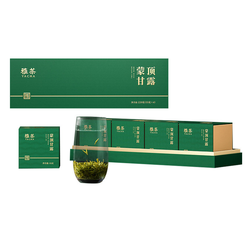 臻雅蒙顶甘露核心产区茶叶礼盒