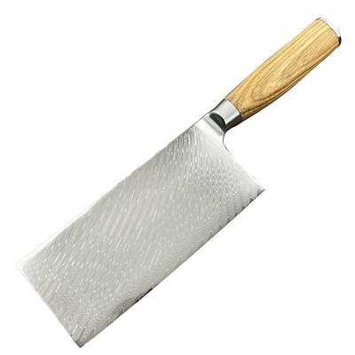 出口日本67层大马士革钢菜刀VG10家用切肉片小菜刀具锋利免磨菜刀