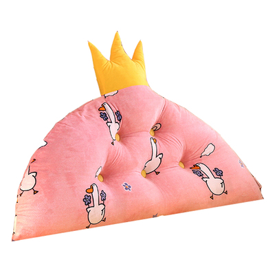 韩式皇冠公主床头靠垫ins网红