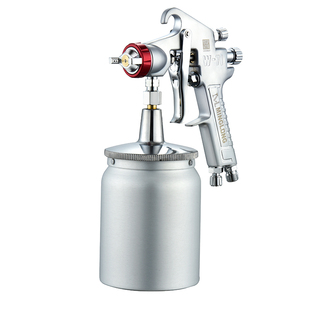 明龙气动喷漆枪W-71/77上下壶油漆喷壶家具汽车喷枪高雾化涂料乳