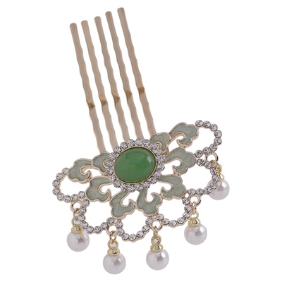 中式步摇盘发发簪国风