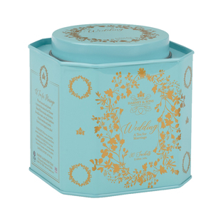 HarneySons哈尼桑尔丝进口玫瑰白茶婚礼伴手礼茶包茶玫瑰69g/30包