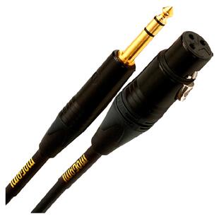 Mogami 2534 Gold Studio大三芯6.5转卡侬母动圈电容麦话筒卡农线