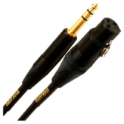 Mogami 2534 Gold Studio大三芯6.5转卡侬母动圈电容麦话筒卡农线