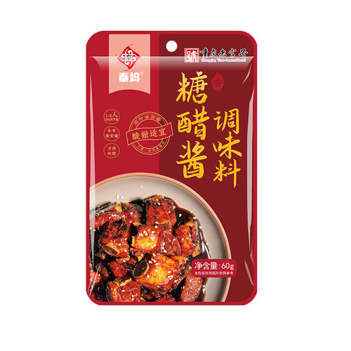 秦妈糖醋汁家用酱糖醋排骨里脊鱼酱汁调味酱调料商用调味料汁料包