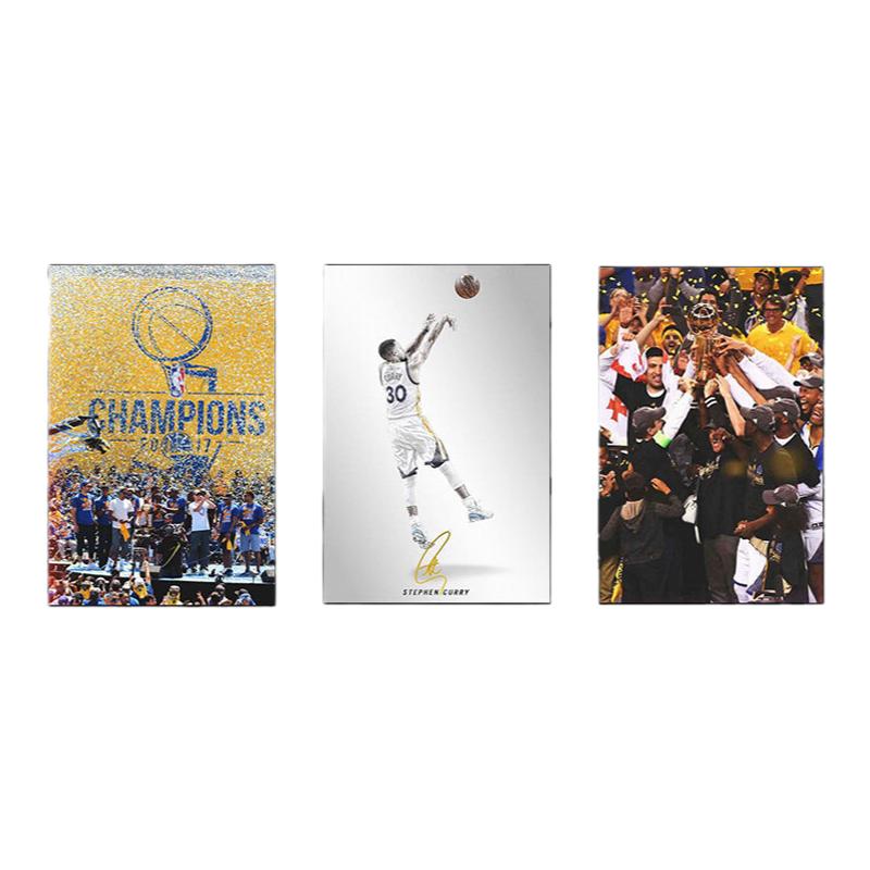 NBA球星库里装饰画金州勇士队