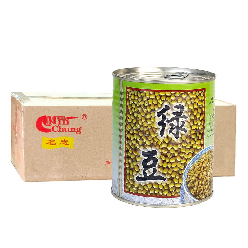 名忠糖水绿豆罐头即食免煮