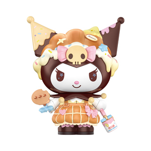 TOPTOY三丽鸥酷洛米面包派对积木摆件库洛米大体玩偶手办生日礼物