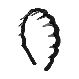 红色植绒波浪发箍女2026新款高级感洋气时尚高颅顶头箍秋冬发饰