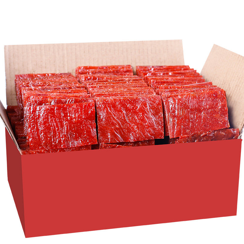 靖江肉脯干2斤散装批发蜜汁肉铺网红特产零食小吃休闲食品年货