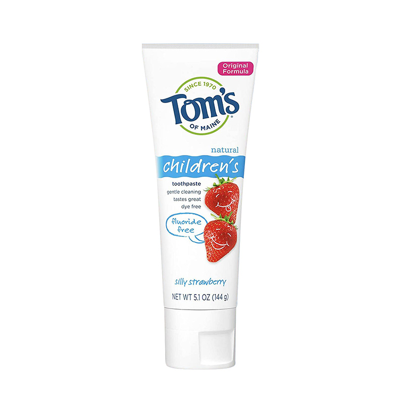 Toms汤姆小屋儿童牙膏无氟0-2-8-12岁含氟防蛀抑菌温和Jordan牙刷