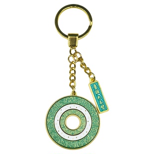 山东博物馆 鲁国大玉璧金属钥匙扣镇馆之宝文创挂件礼物创意