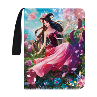 叶罗丽大容量九宫格卡册收藏册豪华版第三弹卡片拉链活页集卡册