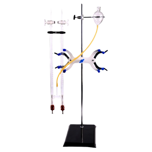 水电解实验器演示器30ml铂金白金电极化学实验器材电解水实验装置教学仪器实验器材J26001霍夫曼制取氢气氧气