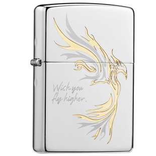 ZIPPO打火机官方正品 防风芝宝原力国潮飞鸿送男士朋友生日礼物zp