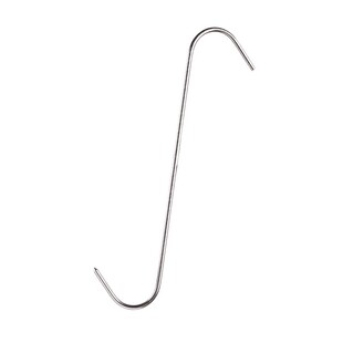 S型挂钩腊肉钩香肠牛肉钩勾子烤鸭钩子不锈钢烤鸭炉烧鹅炉烤叉勾