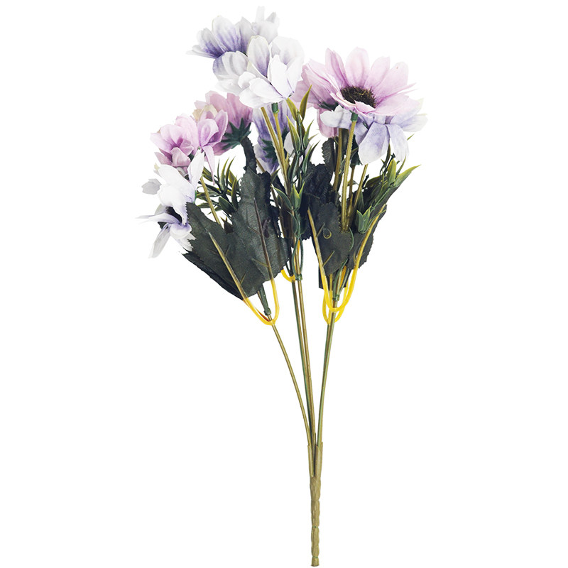 单支干花绢花假花仿真花束塑料装饰客厅摆件插花栅栏花舞蹈表演花