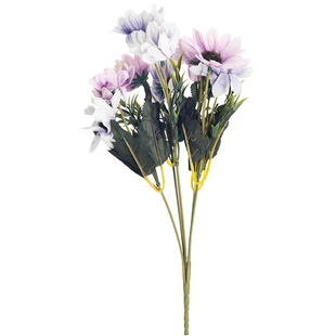 单支干花绢花假花仿真花束塑料装饰客厅摆件插花栅栏花舞蹈表演花