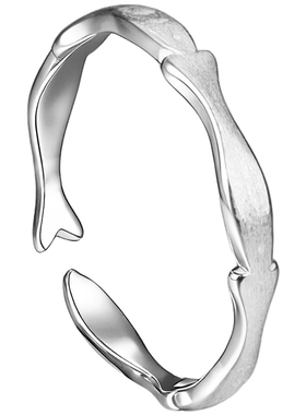 吴越老银铺足银999欢渝戒指女