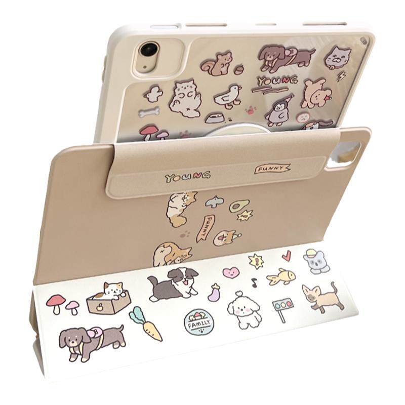 Morock圆环磁吸亚克力iPad保护壳