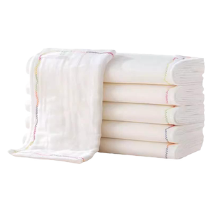 抗菌洗碗布彩虹疏油抹布棉纱家用洗碗巾加厚加大吸水厨房清洁专用