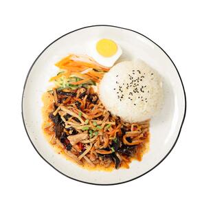 百家享园鱼香肉丝速冻料理包速食菜半成品菜快餐方便菜盖浇饭批发