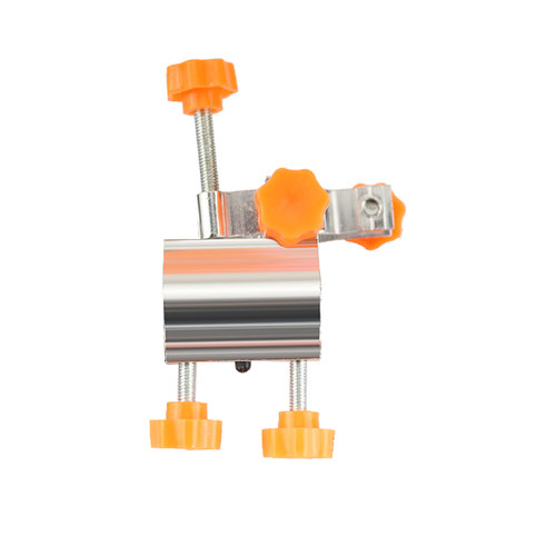 铝合金钓椅配件双炮台单炮台脚踏地爪折叠伞架灯架钓椅扶手配件鱼