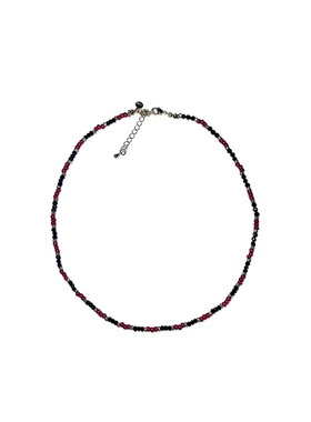 waki樱桃黑巧小众串珠项链