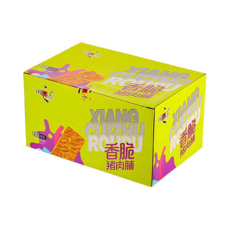 厦门薄脆猪肉脯果仁脆片