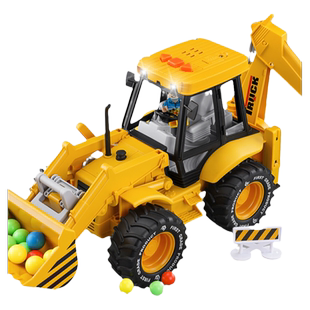 铲车玩具男孩装载机推土机工程车儿童挖掘机压路机小孩宝宝玩具车