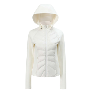 NON RESTRAIN轻薄三防90白鸭绒排骨羽绒服女可拆连帽短款保暖外套