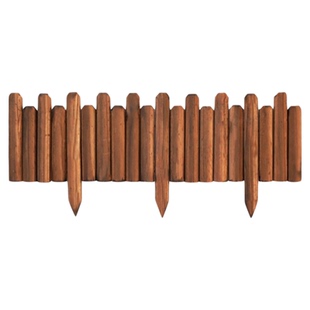 防腐木栅栏花园围栏低矮小木篱笆护栏户外菜园菜地挡土庭院子隔断