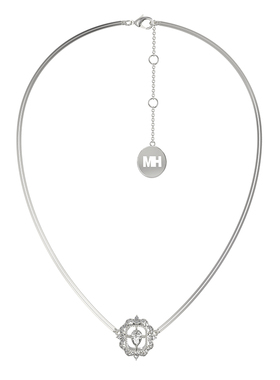 MonsterHarmony水滴锆石镶钻项链