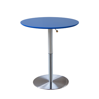 北欧马卡龙实木小圆桌可升降茶几