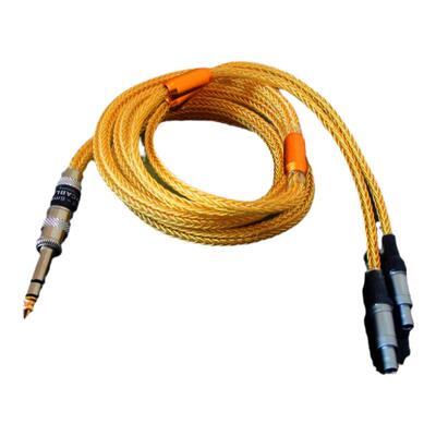 HD820 HD800耳机升级线HD700 HD650定制hd800s平衡线24股独立编织