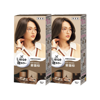 KAO/花王莉婕泡沫染发剂108ml*2