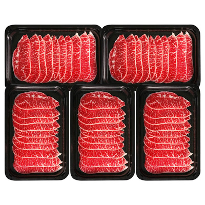 澳洲原切谷饲板腱牛肉片薄切M5